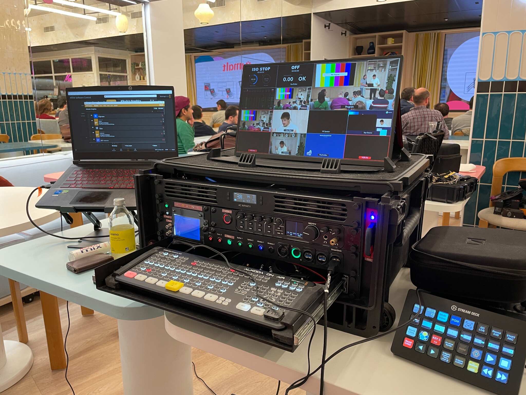 Valise Alkoda On Air en situation