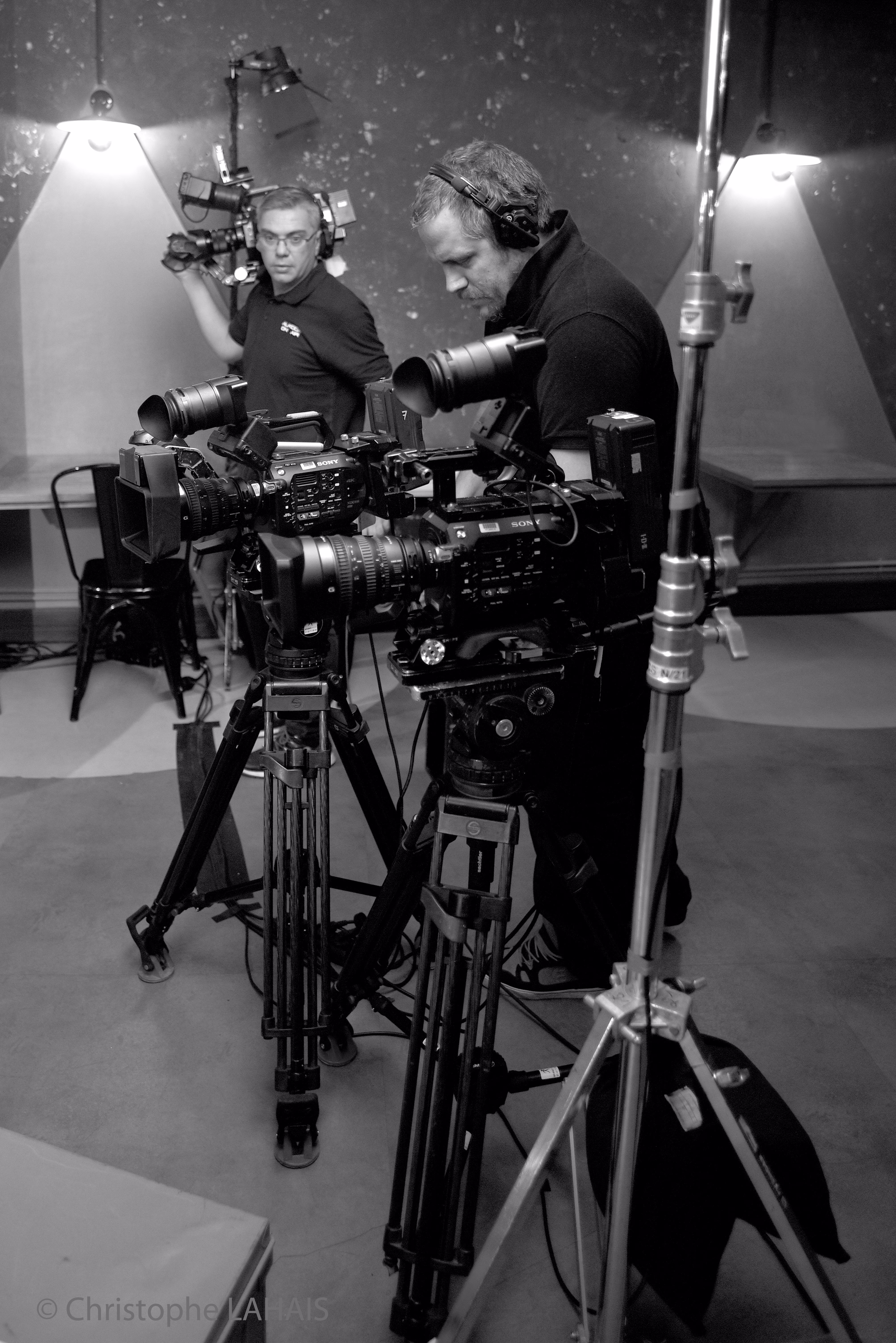 Caméra noir et blanc